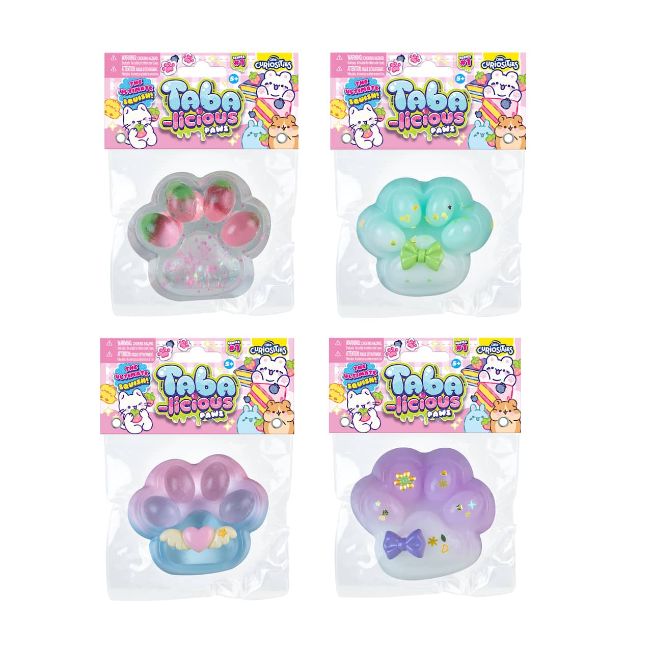 Assorted Orb™ Curiosities Taba-Licious Cat Paw Squishy Toy, 1pc.